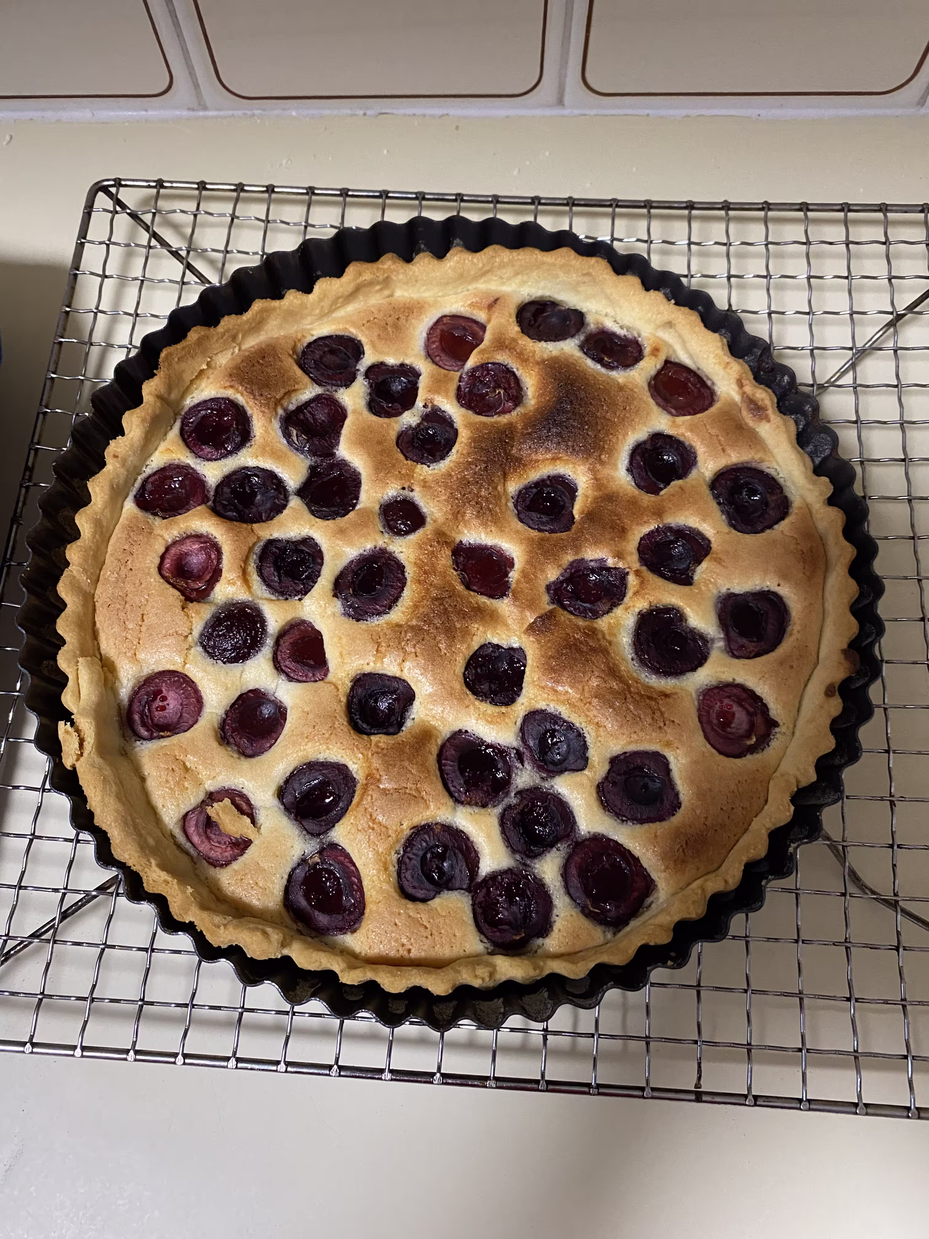 Photo of Cherry Flan