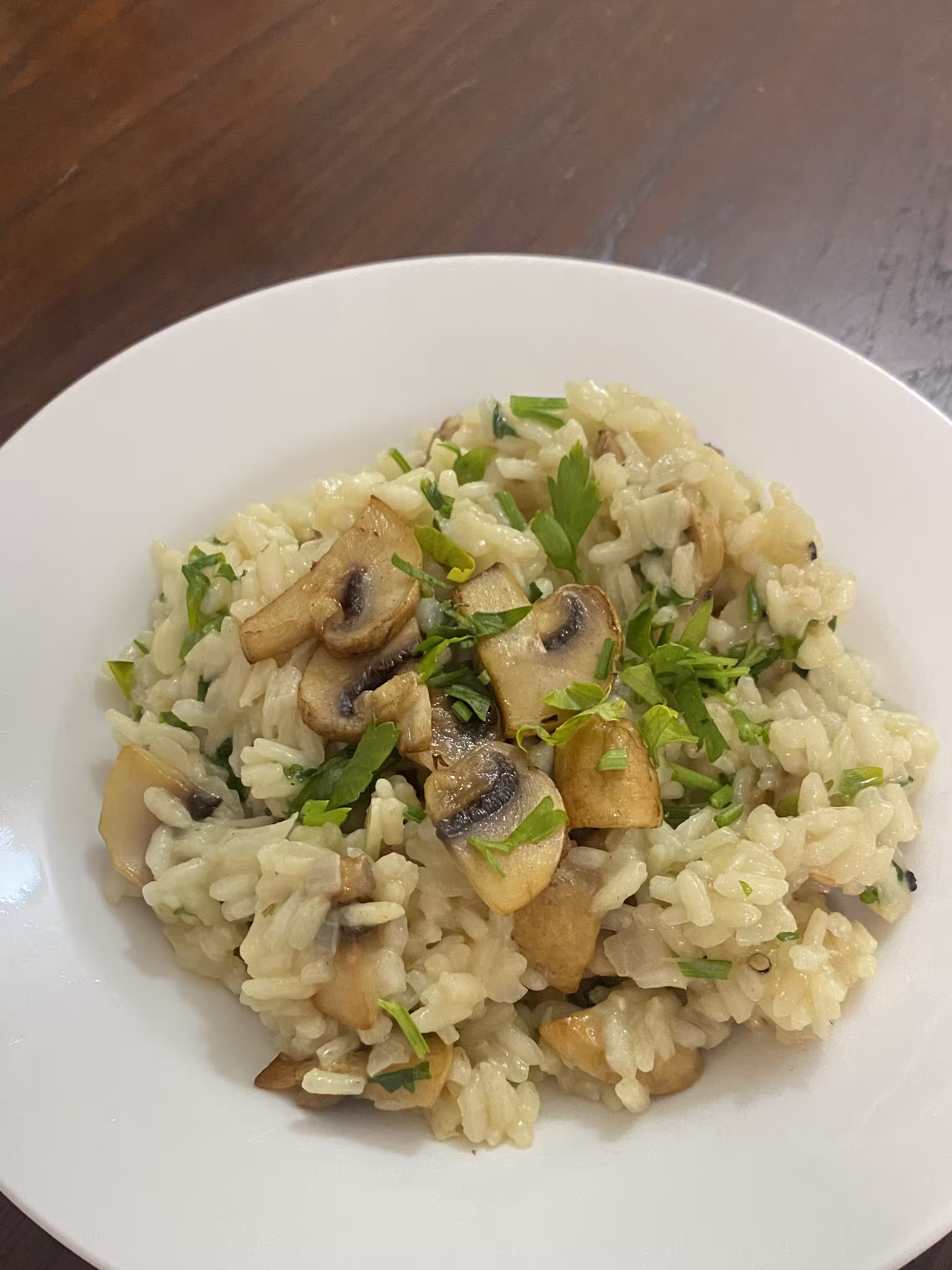 Photo of Mushroom Risotto
